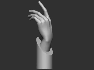 hand mannequin for jewelry 3d model for 3d printing 3D print model
