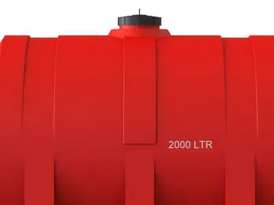  water tank 2000 LTR 3D print model - Compliant Tank  3D print model