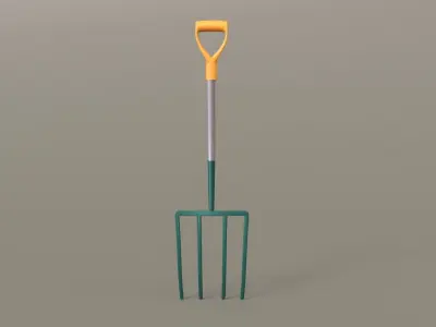 Fork Tool 3D model