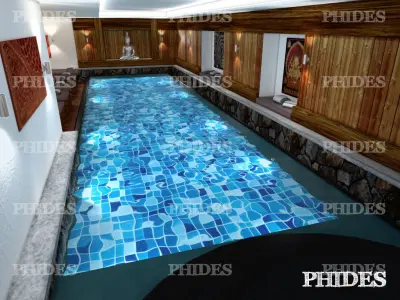 Swimming pool 3D model purchase