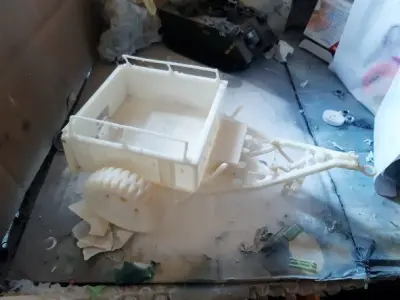 US M10 Trailer for RC Tank or military vehicule scale 1 16 3D print model