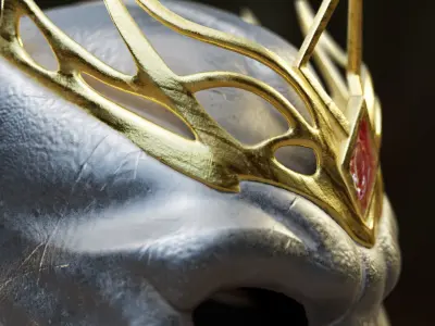 King Arthur Helmet 3D model