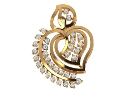 Antique Diamond Pendant 3D print model purchase