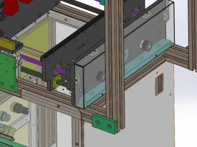 SMT docking station 3D model