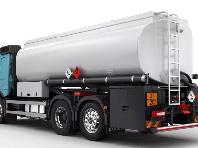 Volvo FM 2020 Tanker 3D model