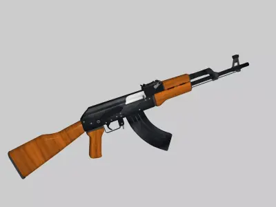 AK47 Assault Rifle 3D model buy