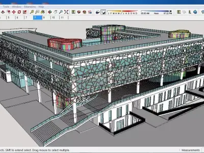 Sketchup Museum 124 3D model