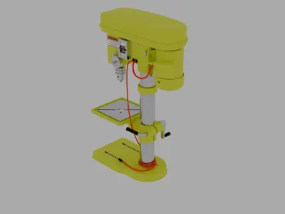 Vertical Drill Press 3D model