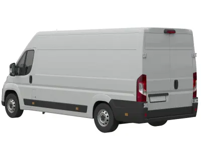 L4H2 Global commercial van 3D model