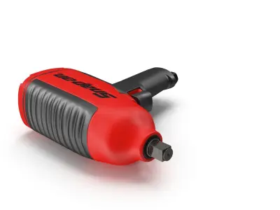 SO Drive Heavy Duty Impact Wrench MG725 Low-poly 3D model