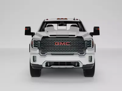 GMC Sierra HD Denali 3D Model 3D model