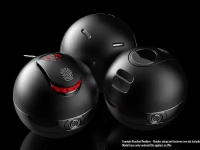 Smoke Grenade 3D model buy