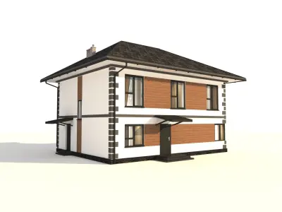 Private house 3D model shop