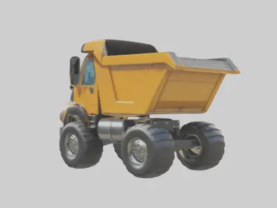 Cartoon Dump Truck model 2 3D model