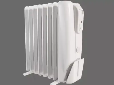 Electric Heater     Calefactor Electrico 3D model