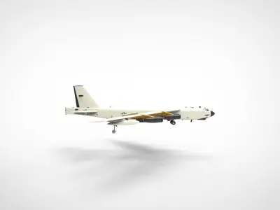 B-52 Stratofortress 3D model purchase