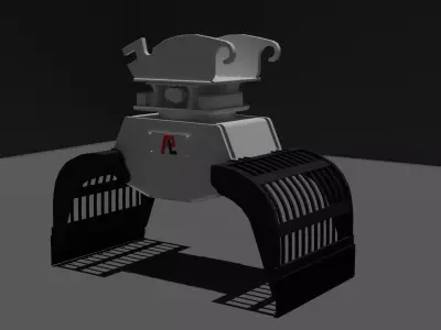 Pladdet Sorting grab 3D Model 3D model