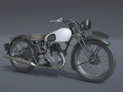 Norton 16H  3D model