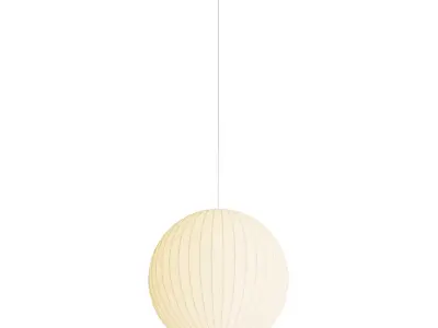 George Nelson Bubble Pendant Lamps 3D model