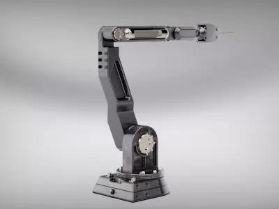 Robotic arm industrial bionic 3D model