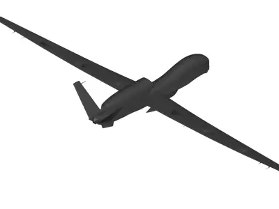 Northrop Grumman MQ-4C Triton 3D model purchase