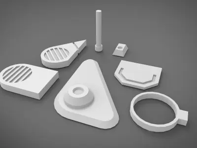 scifi kitbash project part 10 3D print model