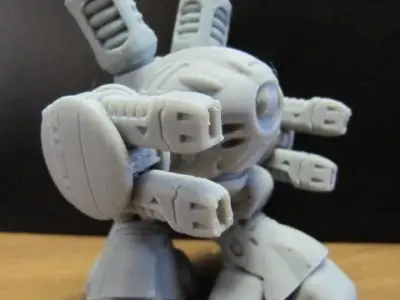 CHIBI-TECH SD - PLS-4 DUO GUNPOD       3D print model