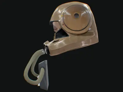 Clone Trooper Pilot Helmet 3D model