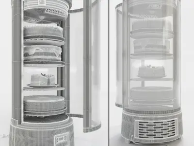 Bartscher best food dehydrator on market 3D model