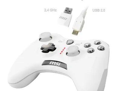 msi gaming controller 3D model