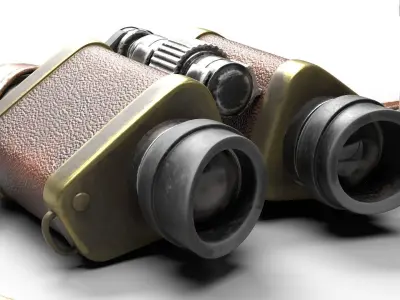 Binoculars Free 3D model