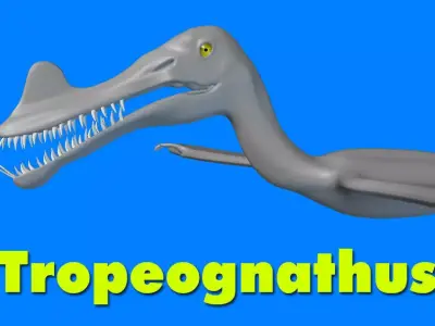 Tropeognathus 3D model
