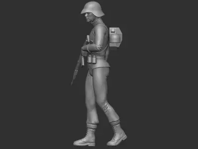 ZEON Force Stosstruppen style A 3D print model