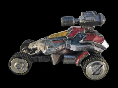 StarCraft 2 Hellion Free 3D print model