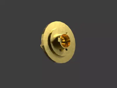 Gas Connector Free 3D model