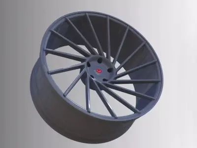 Vossen VPS350T Free low-poly 3D model