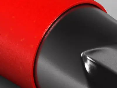 Realistic Screwdriver pen 3D model