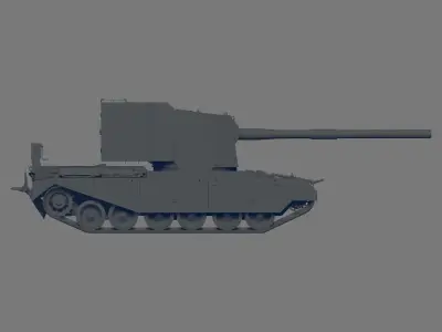 FV4005 Stage II 3D model