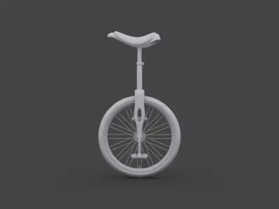 VEHC-001 Unicycle 3D model