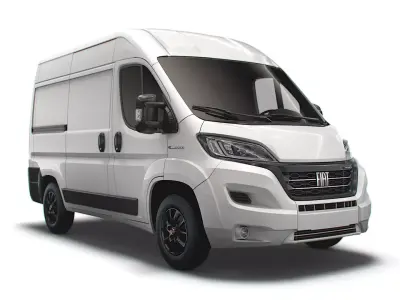 Fiat E Ducato Van L1H2 2022 3D model