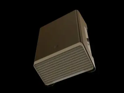Exhaust air purifier system  3D model