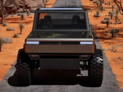 MARANJAB OFFROAD CAR 3D model