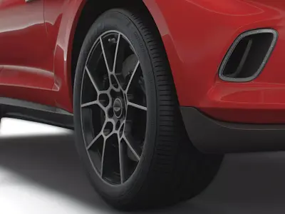 Aston Martin DBX 2021 wheel 3D model