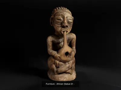 African Statues Pack