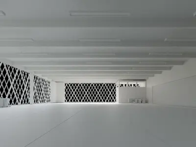 Hangar interior  3D model