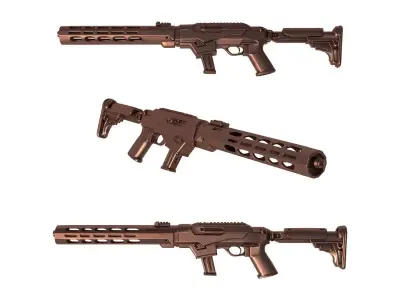 PC Carbine -  Scout Rifle  3D print model