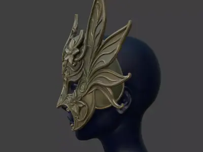 ETHEREAL FAE MASK 3D print model