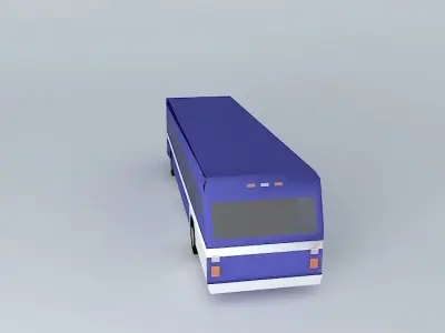 The fully modfied Google Bus Free 3D model