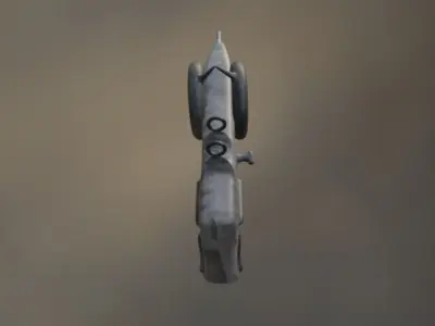 Alien weapon 3D model