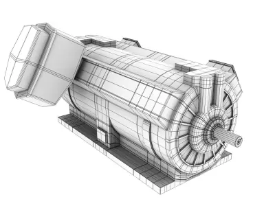 Machine Jacket cooling 3D model